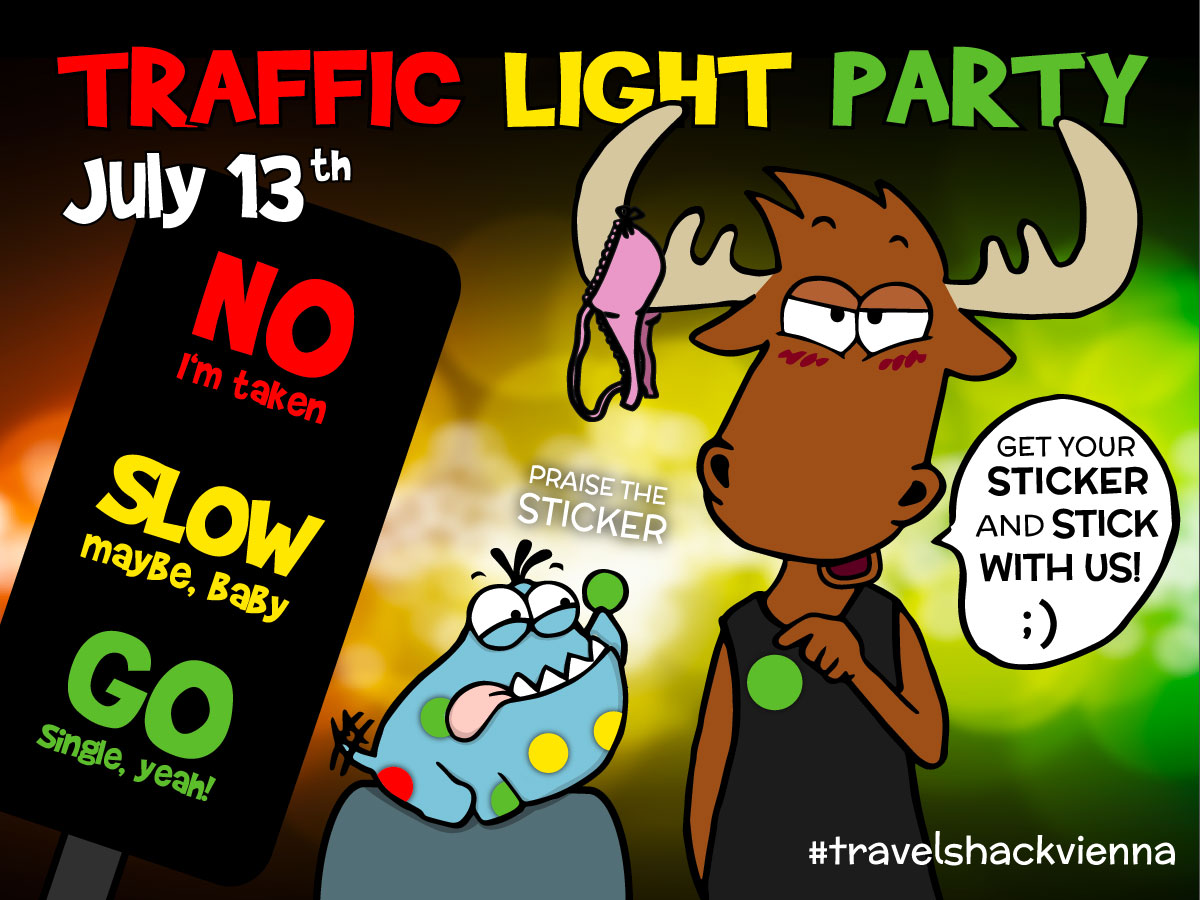 Travel Shack Social Media: Traffic Light Party