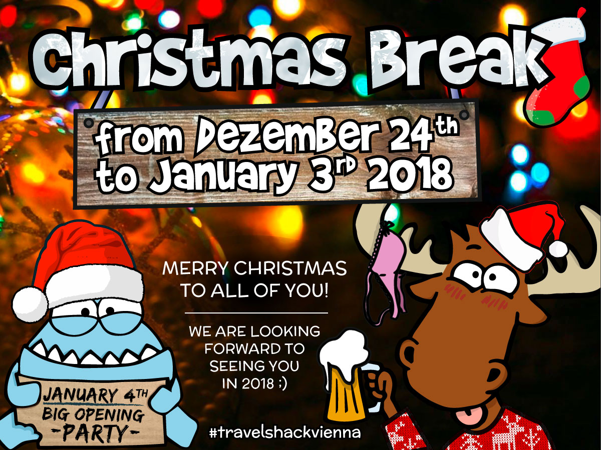 Travel Shack Social Media: Christmas Break